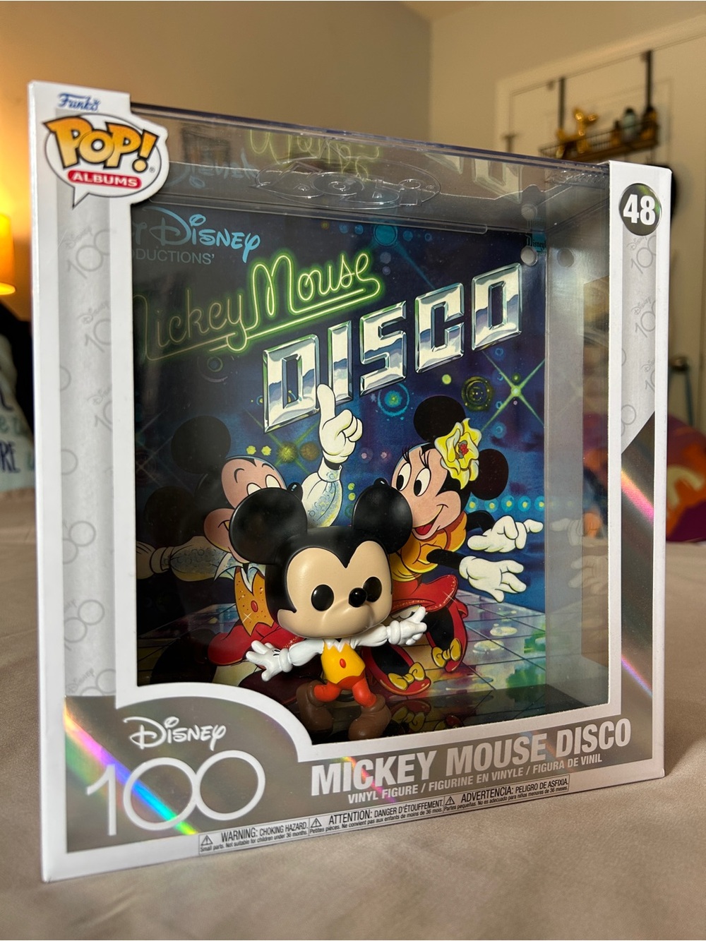 Funko Pop! Albums Mickey Mouse Disco #48 Disney 100th Anniversary